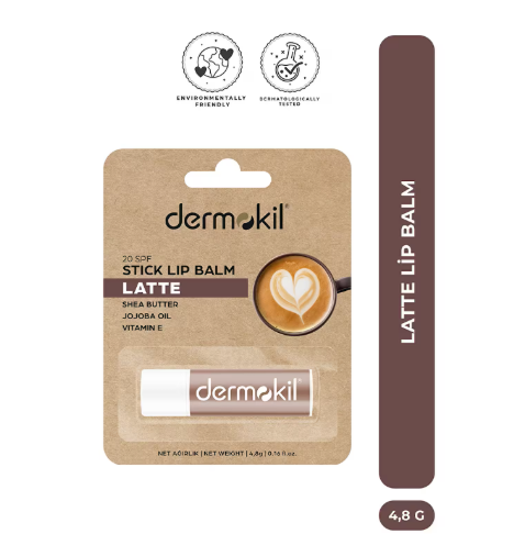 DudakDERMOKİLDERMOKİL LATTE LİP BALM 4,8 G