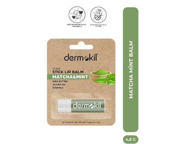 DudakDERMOKİLDERMOKİL MATCHA MİNT LİP BALM 4,8 G
