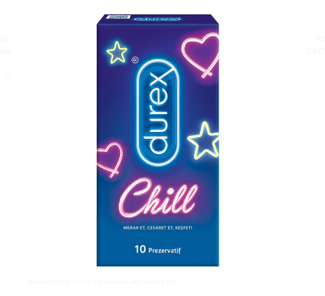 DUREXDUREX CHİLL KONDOM 10'LU