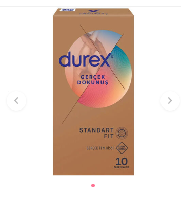 DUREXDUREX GERÇEK DOKUNUŞ 10LU PREZERVATİF