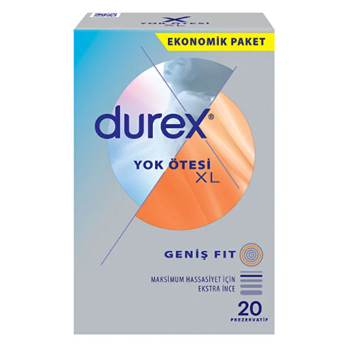 DUREXDUREX KONDOM YOK ÖTESİ XL 20'Lİ