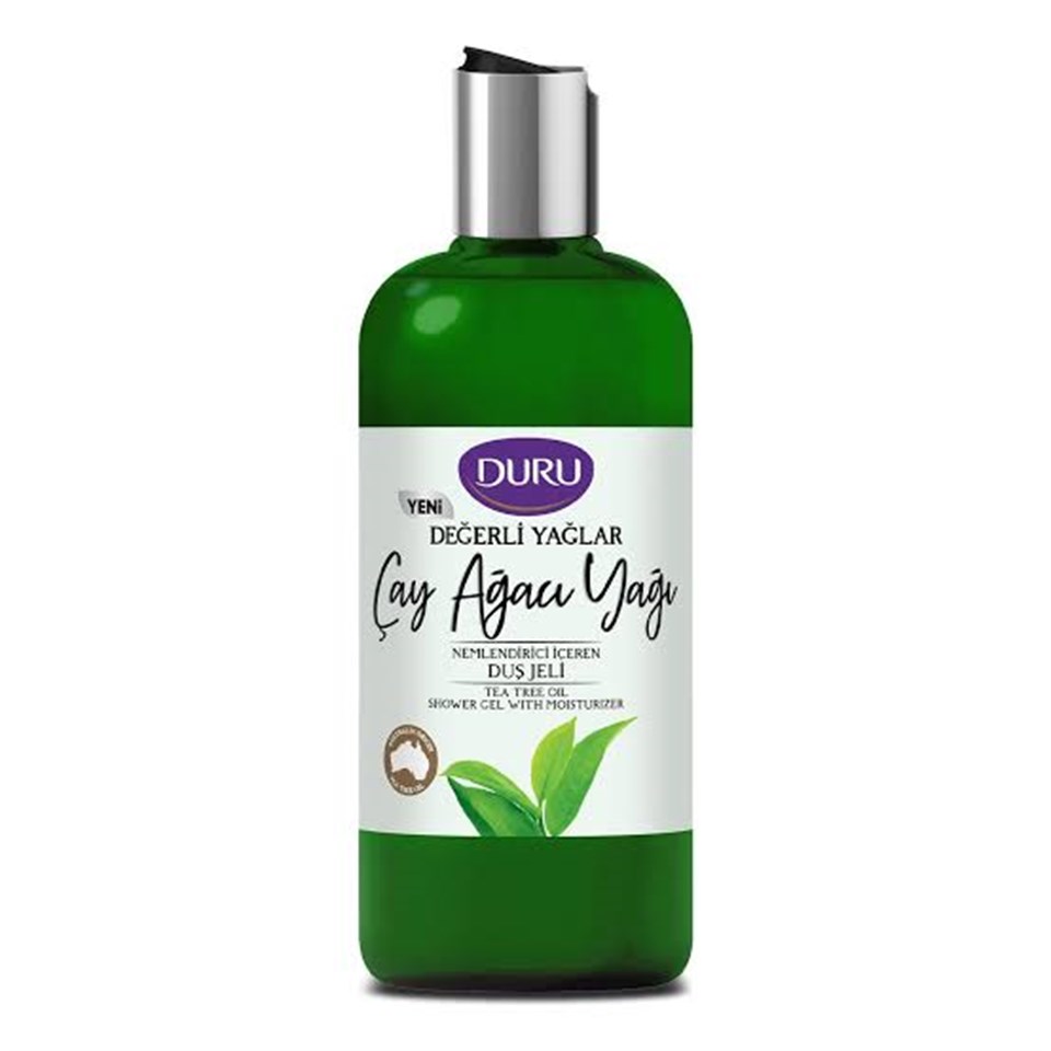 DURU DEĞERLİ YAĞLAR ÇAY AĞACI YAĞI DUŞ JELİ 500 ML