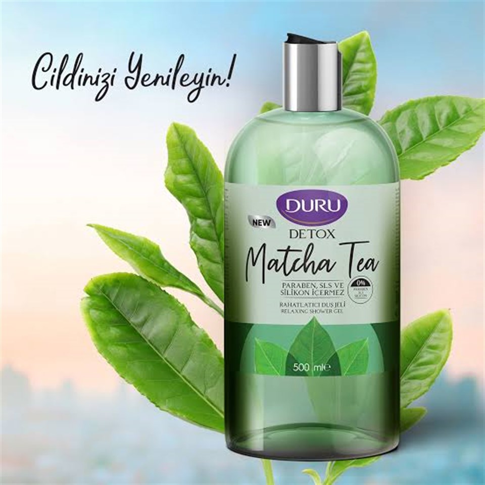 DURU DETOX MATCHA TEA DUŞ JELİ 500 ML