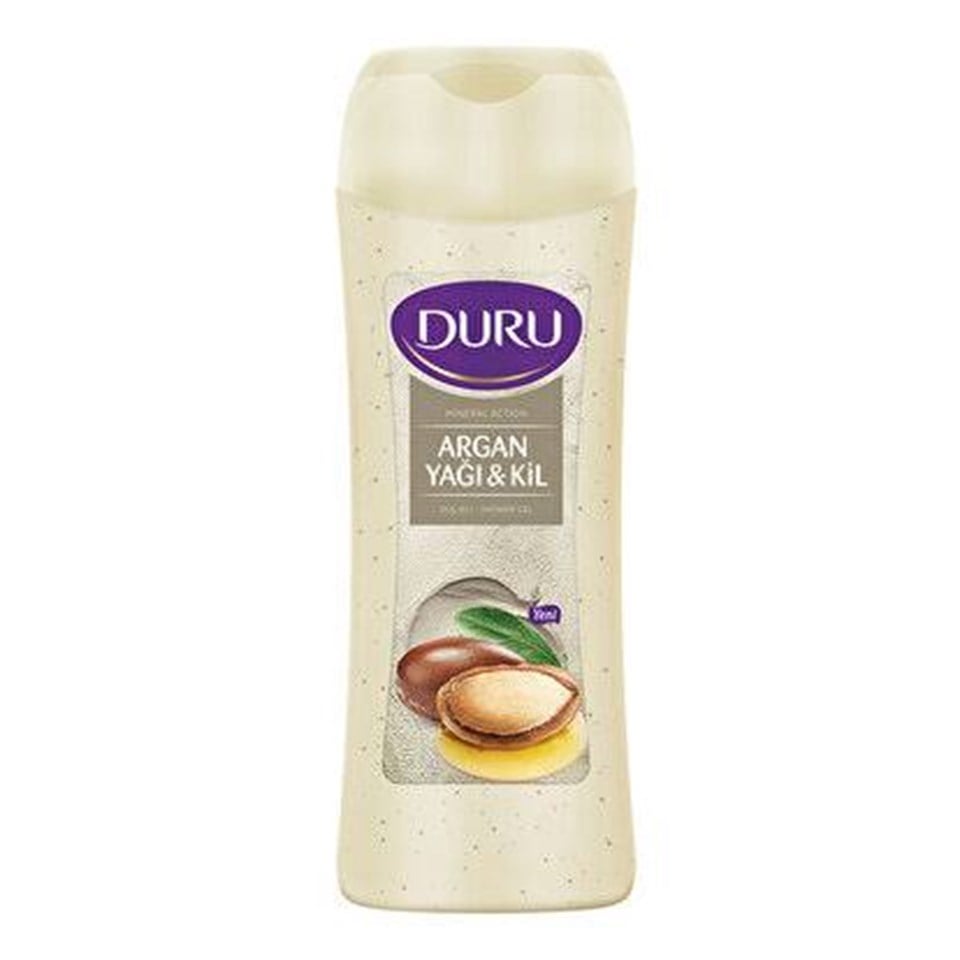 DURU MİNERAL ACTİON ARGAN YAĞI VE KİL DUŞ JELİ 450 ML