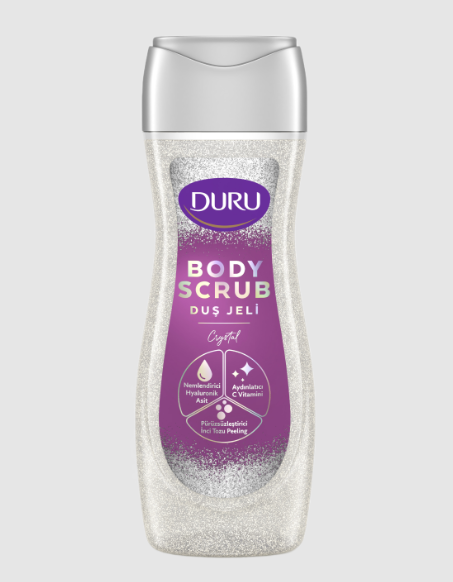 DURUDURU BODY SCRUB DUŞ JELİ SİLVER 250 ML