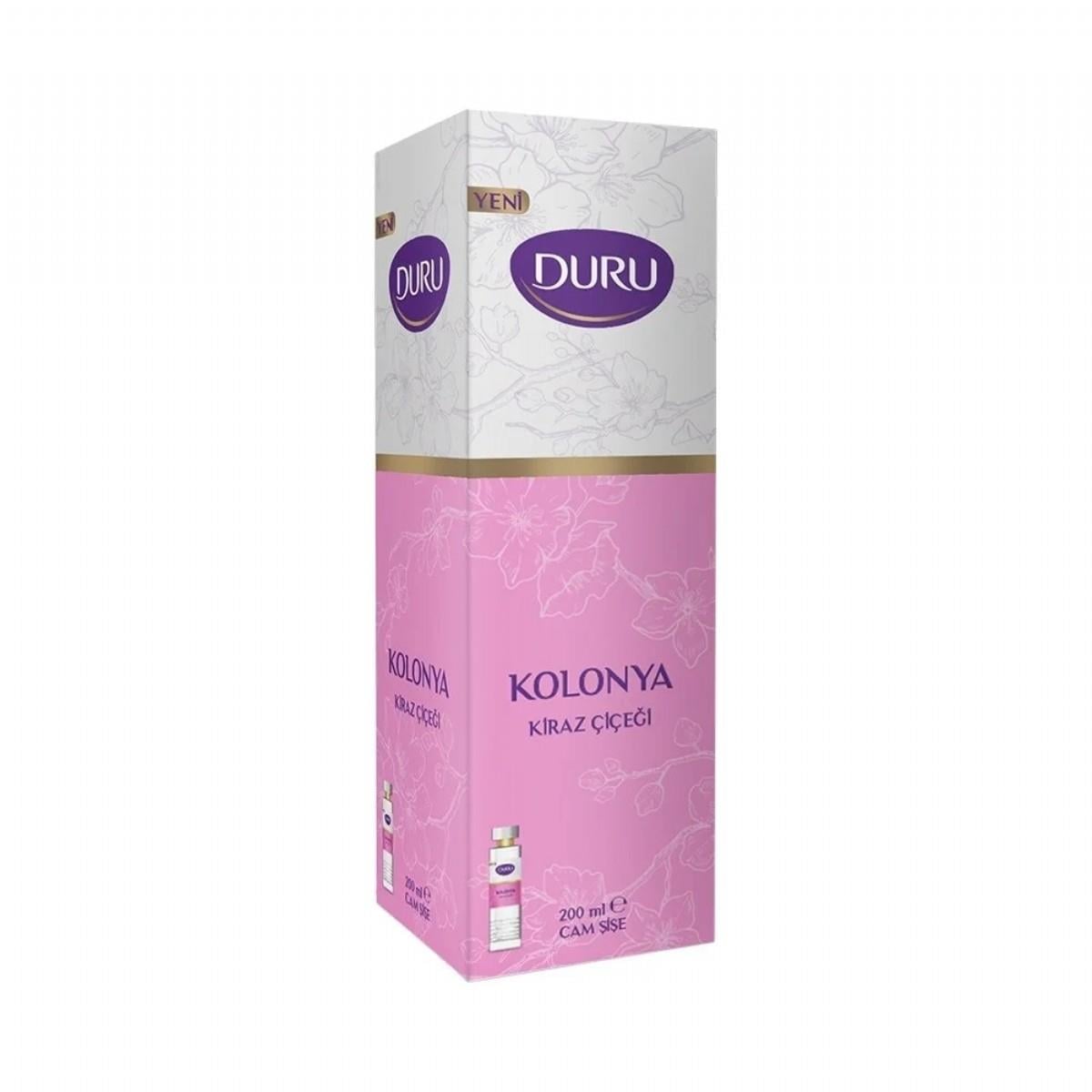 DURUDURU KİRAZ ÇİÇEĞİ KOLONYA CAM ŞİŞE 200 ML