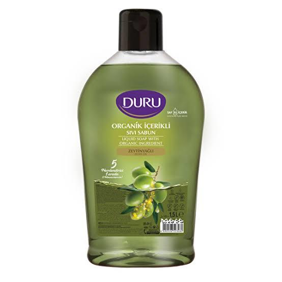 DURUDURU ORGANİK İÇERİKLİ ZEYTİNYAĞLI SIVI SABUN 1500ML