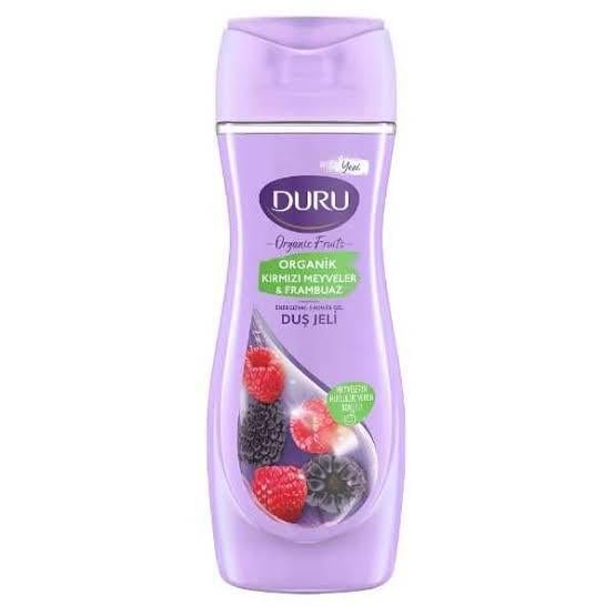 DURUDURU ORGANİK KIRMIZI MEYVELER & FRAMBUAZ DUŞ JELİ 450 ML