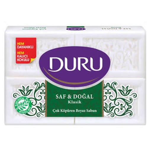 DURUDURU SABUN SAF VE DOĞAL KLASİK 4X150 GR + DUŞ SABUNU