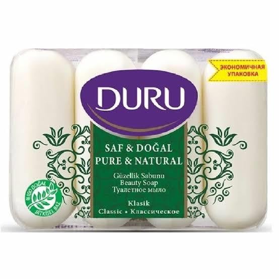 DURUDURU SAF DOĞAL KLASİK GÜZELLİK SABUNU 4*70 GR