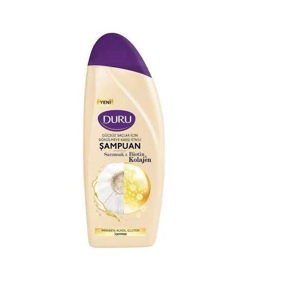 DURUDURU ŞAMPUAN BİOTİN&SARIMSAK&KOLAJEN 500 ML