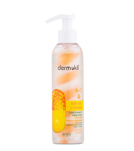 El ve Vücut BakımıDERMOKİLDERMOKİL KOJİK ASİT C VİTAMİNİ LEKE KARŞITI YENİLEYİCİ TWİSTER VÜCUT LOSYONU 200 ML