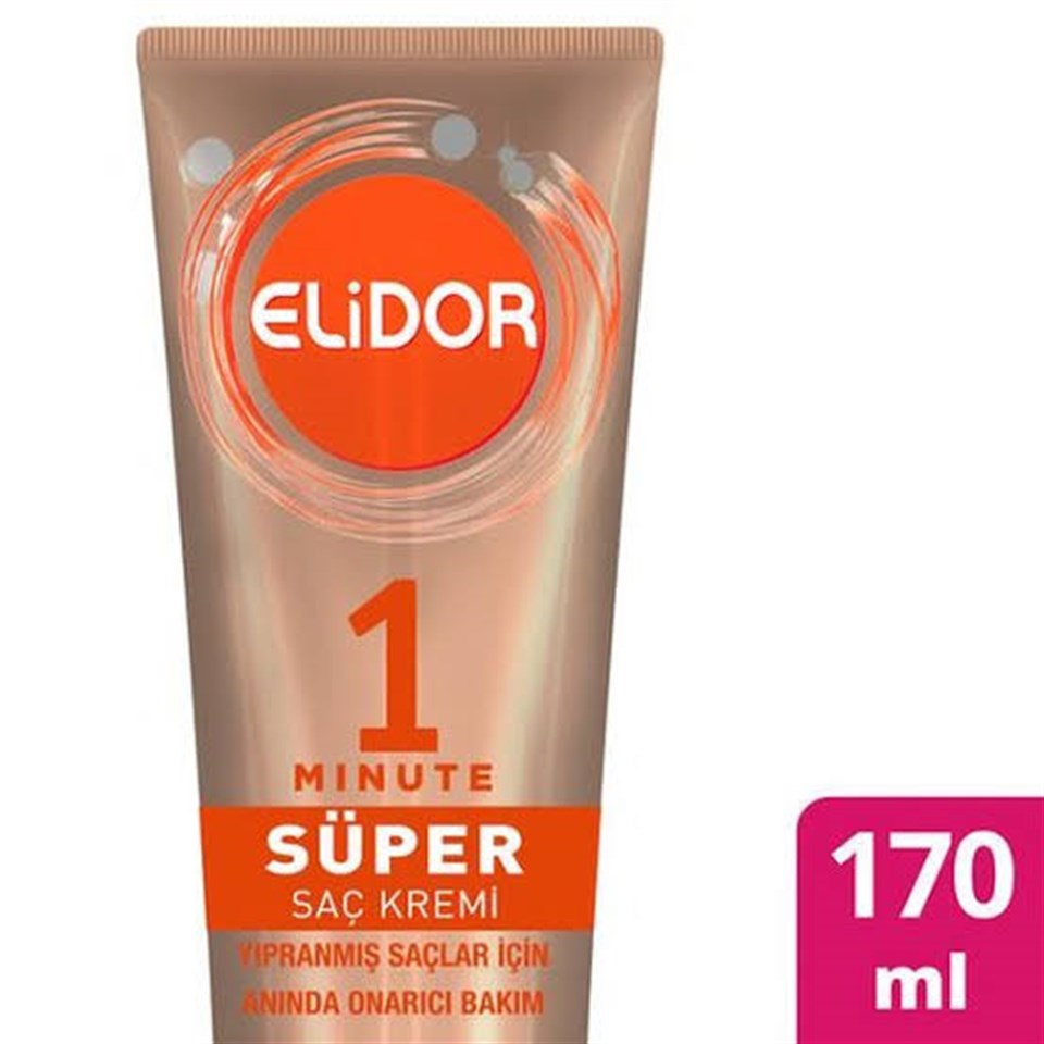 ELİDOR 1 MİNUTE ANINDA ONARICI BAKIM SÜPER SAÇ KREMİ 170 ML