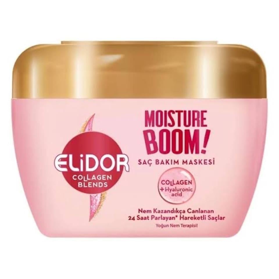 ELİDOR COLLAGEN BLENDS MOİSTURE BOOM !YOĞUN NEM TERAPİSİ SAÇ BAKIM MASKESİ 160 ML