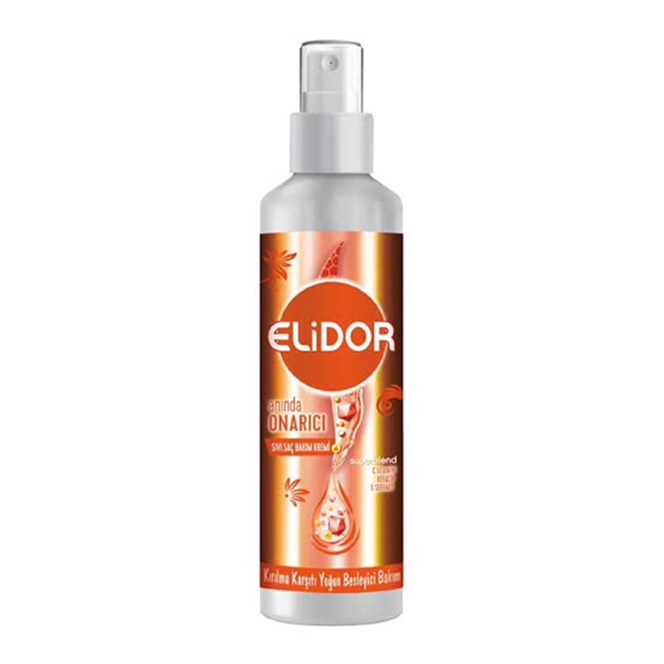 ELİDOR SUPERBLEND SIVI SAÇ BAKIM KREMİ ANINDA ONARICI KIRILMA KARŞITI YOĞUN BESLEYİCİ BAKIM 200ML
