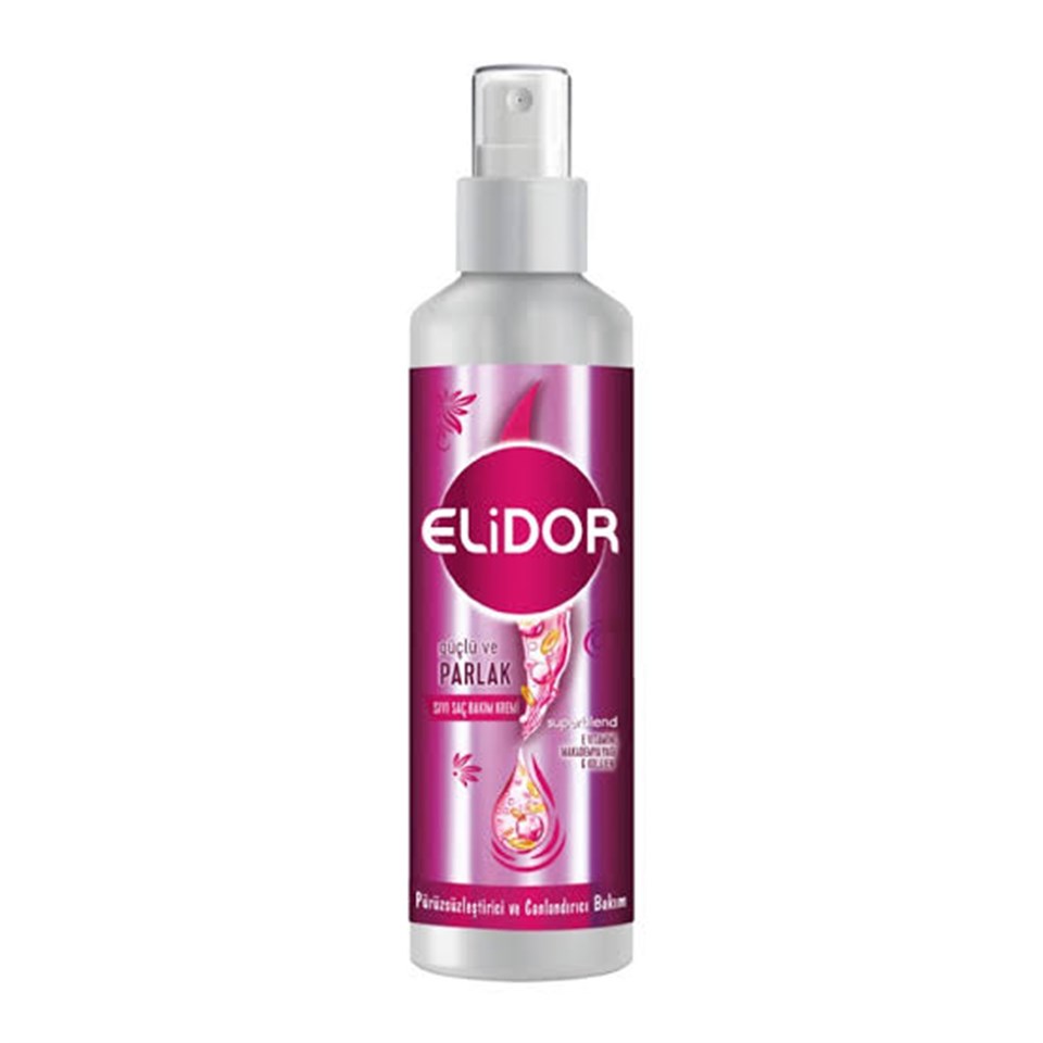 ELİDOR SUPERBLEND SIVI SAÇ BAKIM KREMİ GÜÇLÜ VE PARLAK PÜRÜZSÜZLEŞTİRİCİ VE CANLANDIRICI BAKIM 200ML