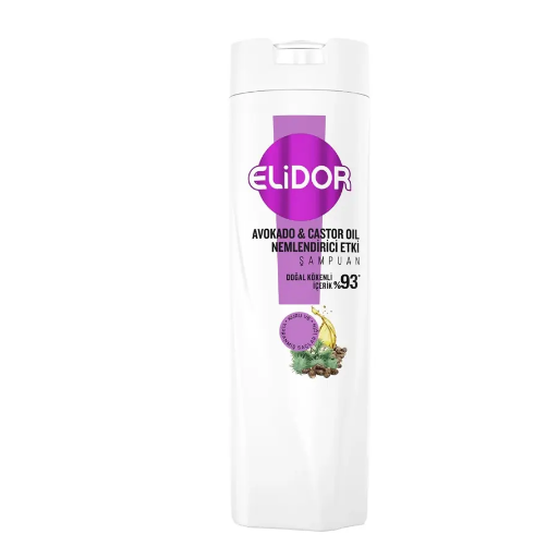ELİDORELİDOR AVOKADO & CASTOR OİL NEMLENDİRİCİ ETKİ ŞAMPUAN 400 ML