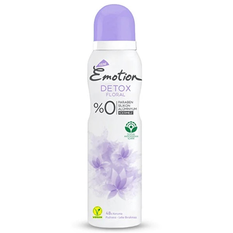 EMOTION DEODORANT DETOX FLORAL 150 ML
