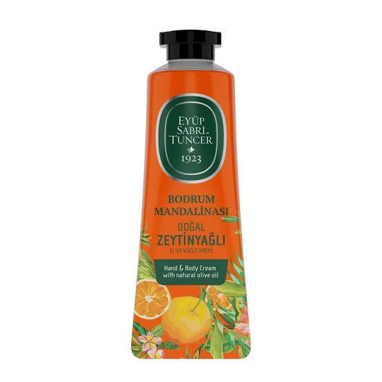 EYÜP SABRİ TÜNCEREYÜP SABRİ TUNCER DOĞAL ZEYTİNYAĞLI BODRUM MANDİNASI EL VE VÜCUT KREMİ 50 ML