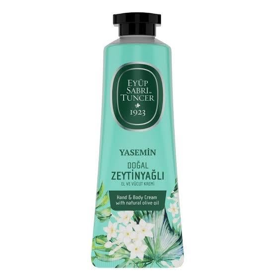EYÜP SABRİ TÜNCEREYÜP SABRİ TUNCER DOĞAL ZEYTİNYAĞLI YASEMİN EL VE VÜCUT KREMİ 50 ML