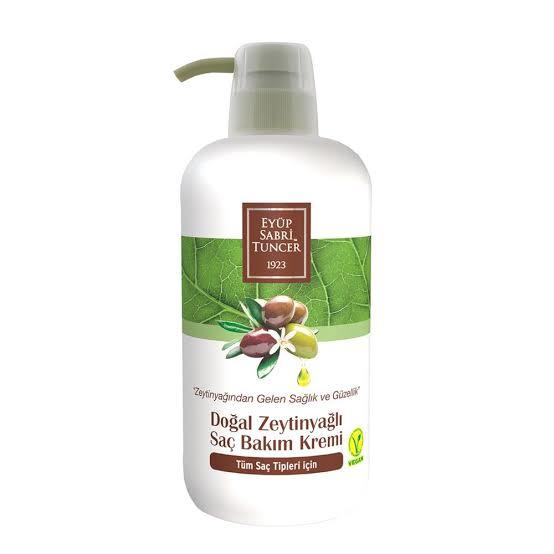 EYÜP SABRİ TÜNCEREYÜP SABRİ TUNCER  DOĞAL ZEYTİNYAĞLI SAÇ KREMİ 600 ML