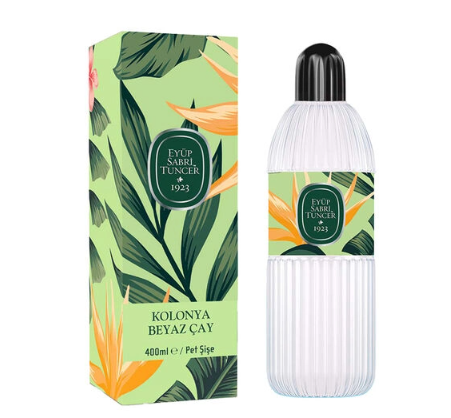 EYÜP SABRİ TÜNCEREYÜP SABRİ TUNCER KLASİK BEYAZ ÇAY KOLONYA PET ŞİŞE 400 ML