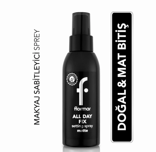 FLORMARFLORMAR ALL DAY FİX MAT BİTİŞLİ MAKYAJ SABİTLEME SPREYİ 125 ML