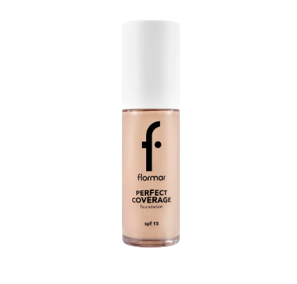 FLORMARFLORMAR PERFECT COVERAGE YOĞUN KAPATICI & YARI PARLAK BİTİŞLİ SPF15 FONDÖTEN -  105
