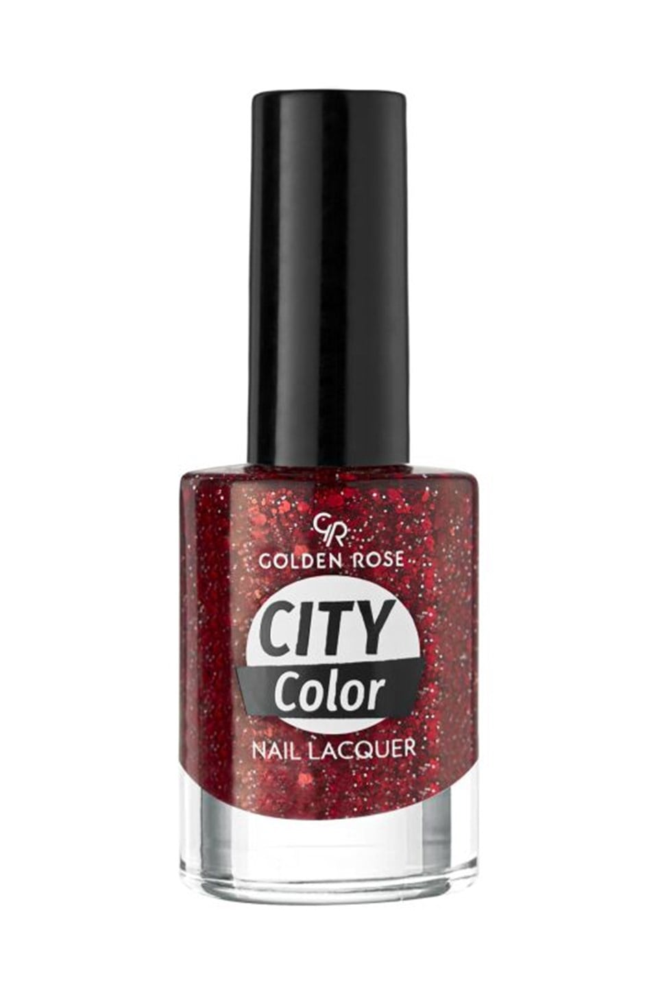 G.R CITY COLOR NAIL LACQUER GLITTER  OJE 110