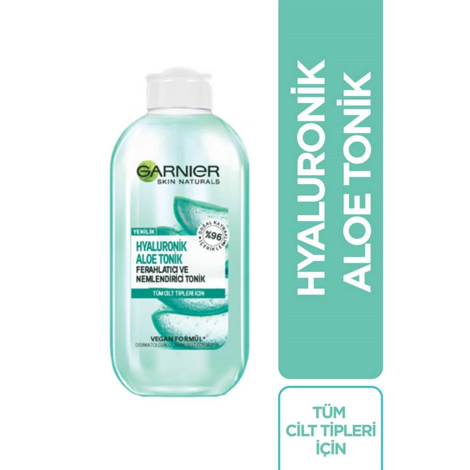 GARNİ·ER HYALURONİK ALOE TONİK FERAH VE NEM. 200 ML