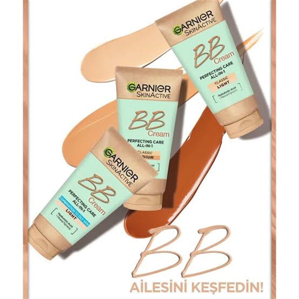 GARNİER HYALURONİK ALOE OİL FREE BB KREM - AÇIK TON 50 ML