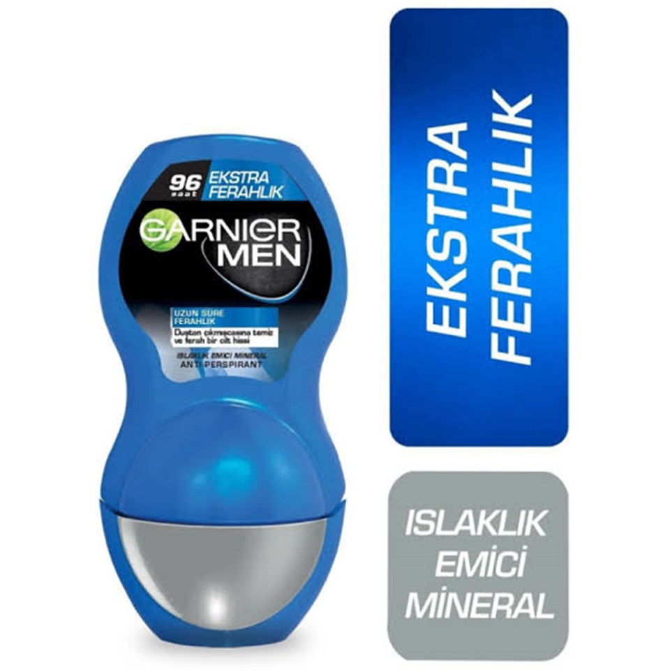 GARNİER MEN EKSTRA FERAHLIK ROLL ON 50 ML