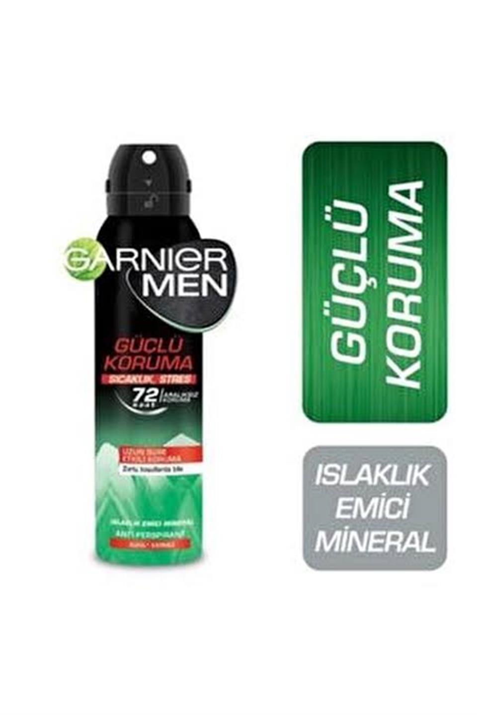 GARNİER MEN GÜÇLÜ KORUMA AEROSOL DEO 150 ML