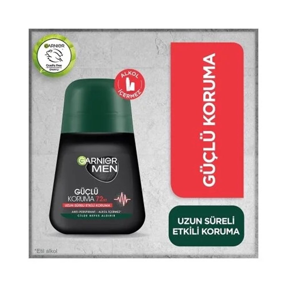 GARNIER MEN GUCLU KORUMA ROLL-ON 50ML