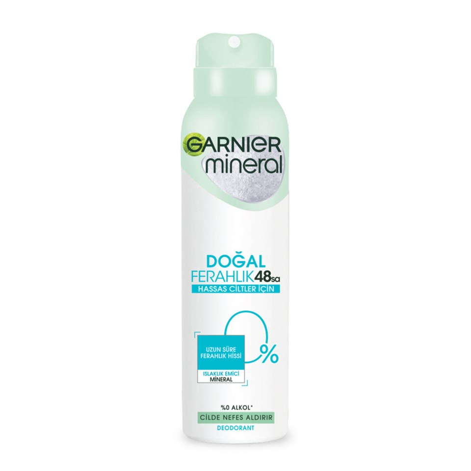 GARNİER MİNERAL DEODORANT DOĞAL FERAHLIK 150ML