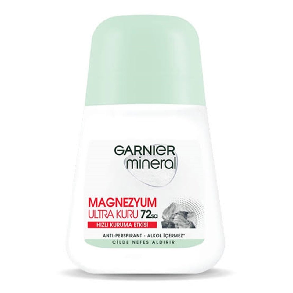 GARNİER MİNERAL MAGNEZYUM ULTRA KURU ROLL-ON DEODORANT