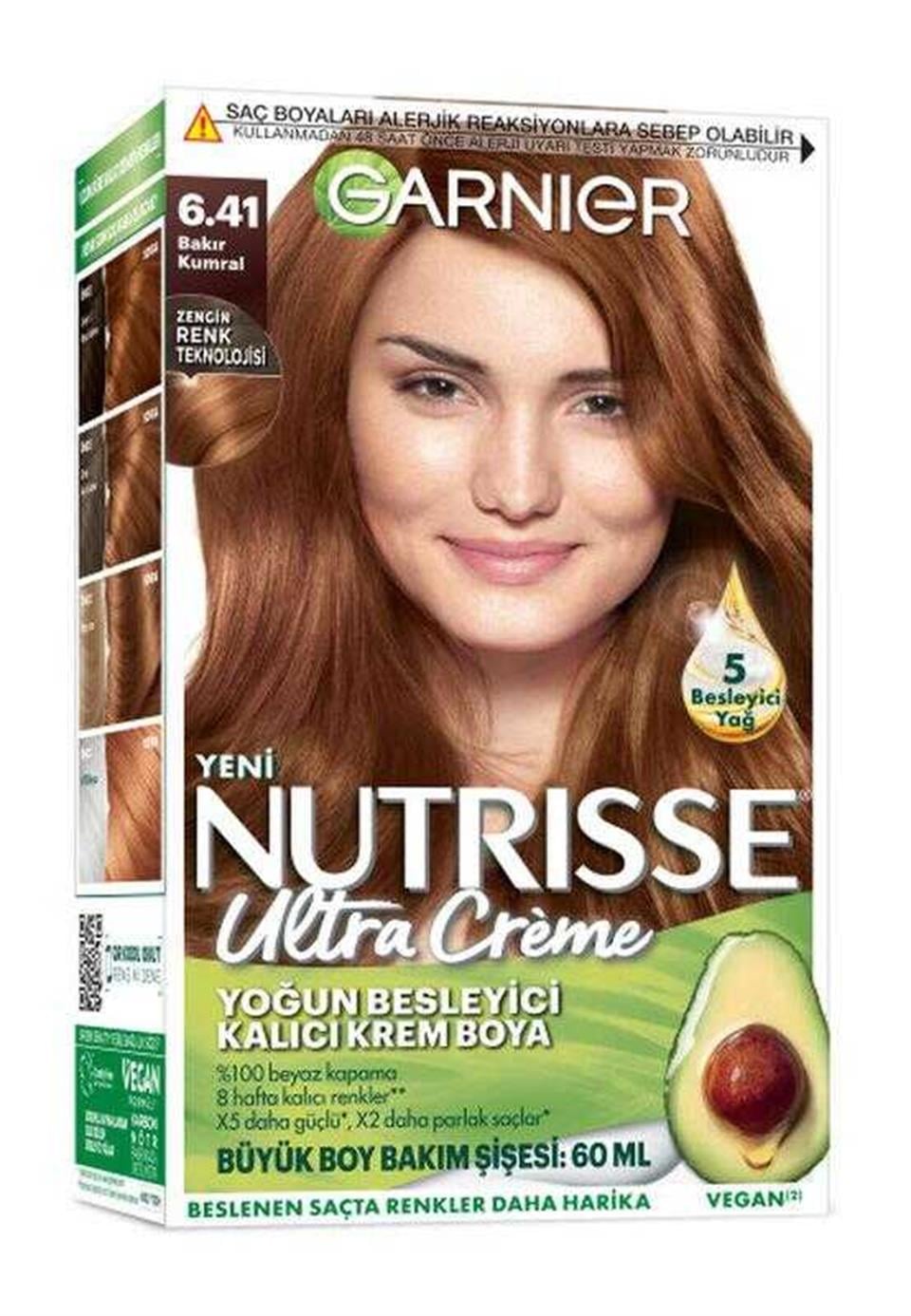 GARNİER NUTRİSSE ULTRA CREME 6,41 BAKIR KUMRAL