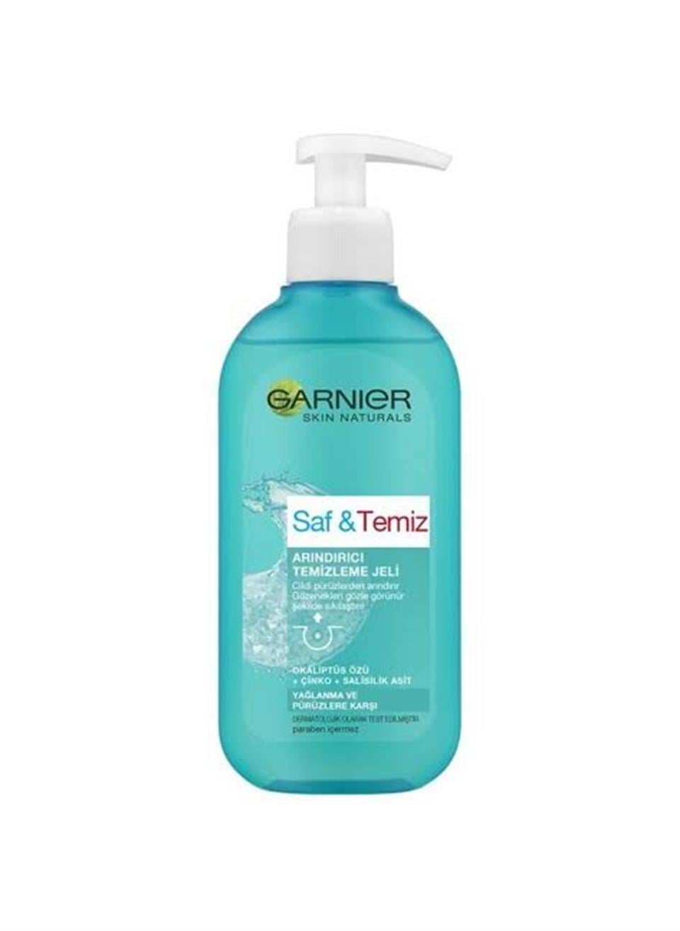 GARNİER SAF & TEMİZ ARINDIRICI TEMİZLEME JELİ 200ML