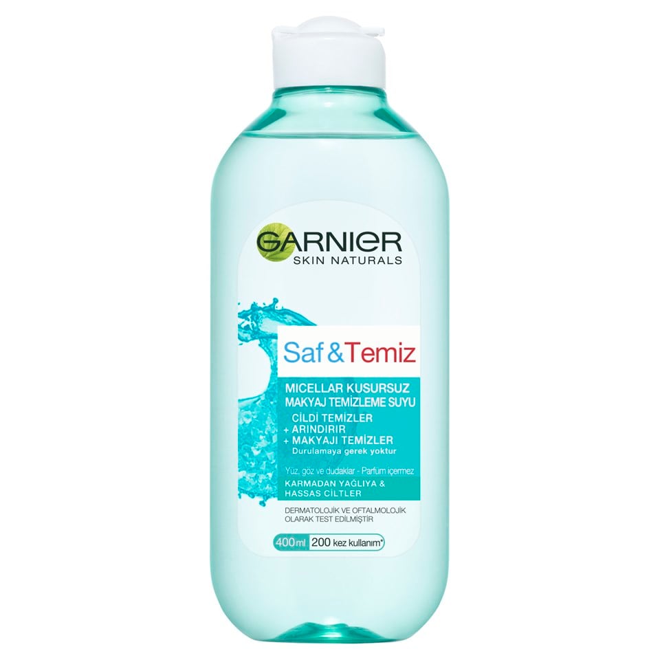 GARNİER SAF TEMİZ MAKYAJ TEMİZLEME SUYU 400ML