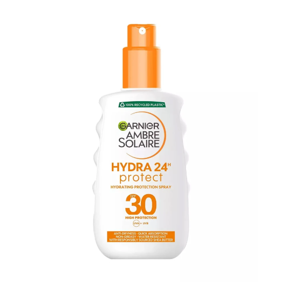 GARNİERGARNİER AMBRE SOLAİRE 24 SAAT NEM ÇOK YÜKSEK KORUMA SPREYİ SPF30 150 ML