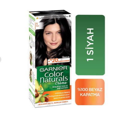 GARNİERGARNİER COLOR NATURALS SAÇ BOYASI 1 SİYAH