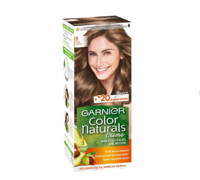 GARNİERGARNİER COLOR NATURALS SAÇ BOYASI 6 KOYU KUMRAL
