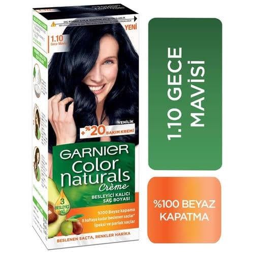 GARNİERGARNİER COLOR NATURALS SAÇ BOYASI 1.10 GECE MAVİSİ