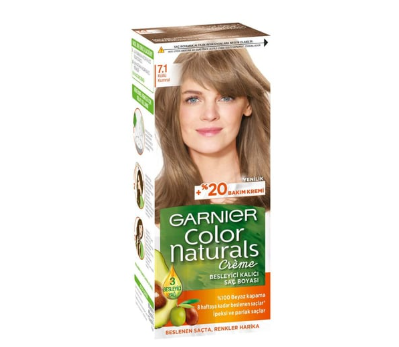 GARNİERGARNİER COLOR NATURALS SAÇ BOYASI 7-1 KÜLLÜ KUMRAL