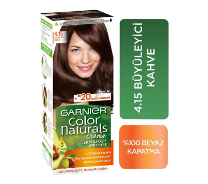 GARNİERGARNİER COLOR NATURALS SAÇ BOYASI 4.15 BÜYÜLEYİCİ KAHVE
