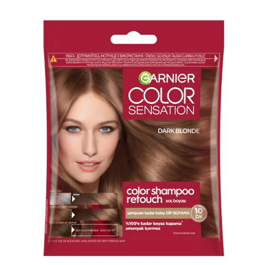 GARNİERGARNİER COLOR SENSATİON ŞAMPUAN BOYA 6.0 DARK BLONDE