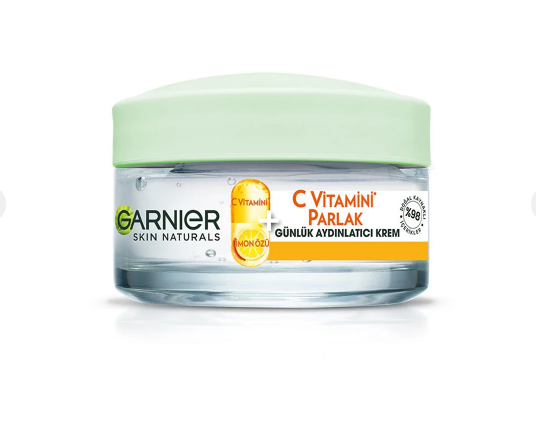 GARNİERGARNIER SKIN NATURALS YUZ BAKIM KREMI C VITAMINI PARLAK GUNLUK AYDINLATICI 50 ML
