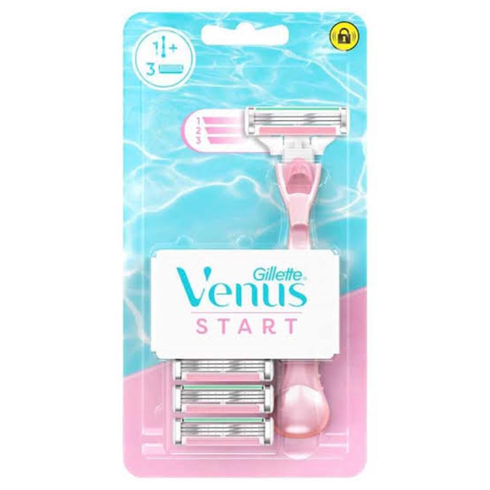 GİLETTE VENÜS START TIRAŞ MAKİNESİ +3 YEDEK TIRAŞ BIÇAĞI