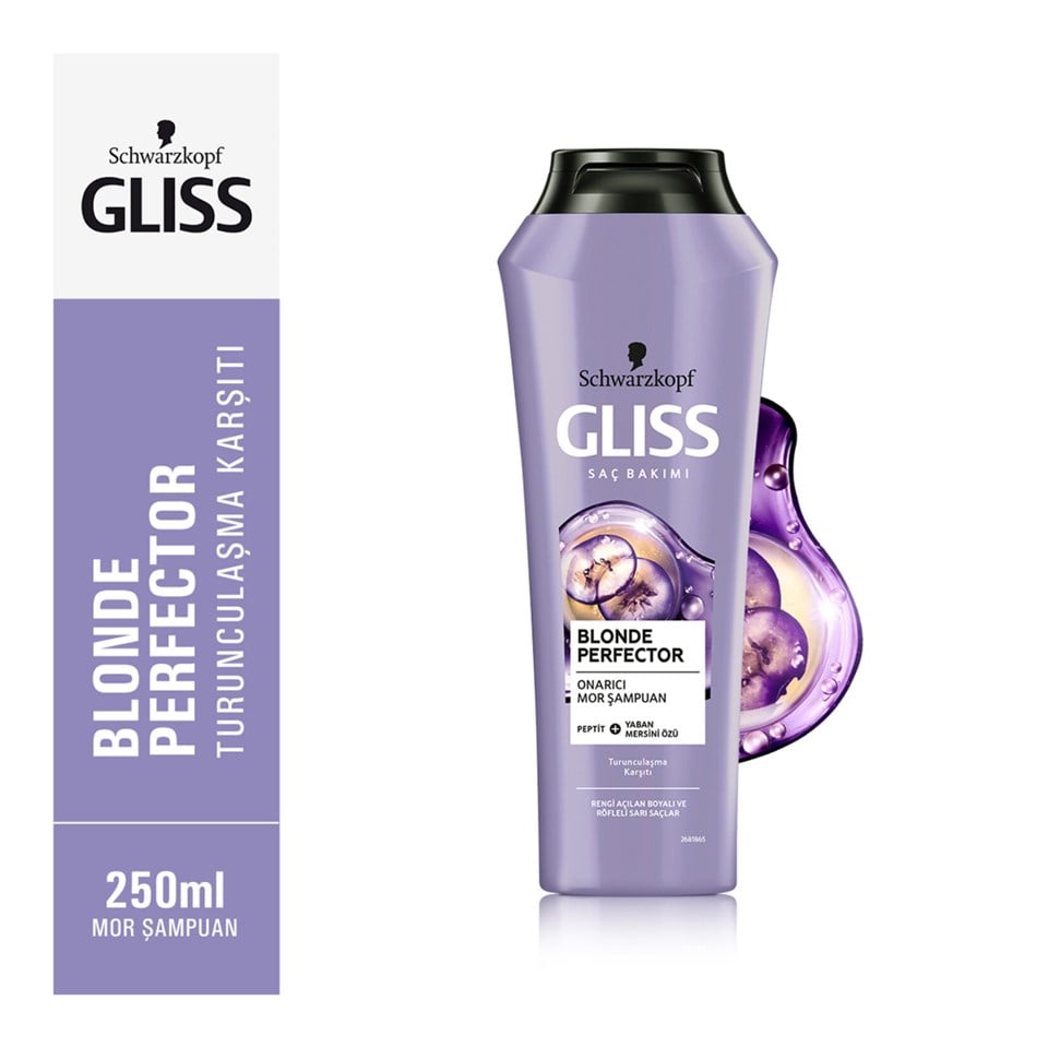 GLİSS MOR ŞAMPUAN ONARICI 250 ML