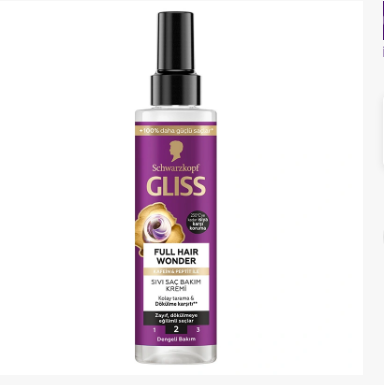 GLİSSGLİSS FULL HAİR WONDER SIVI SAÇ BAKIM KREMİ 200 ML